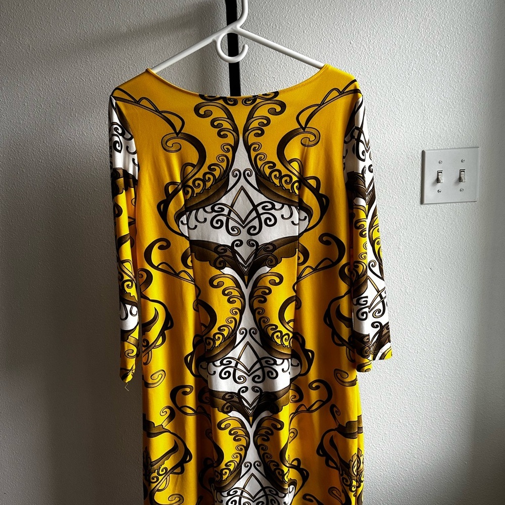 Forever 21 Long Sleeve Dress in Yellow - Picture 4 of 4